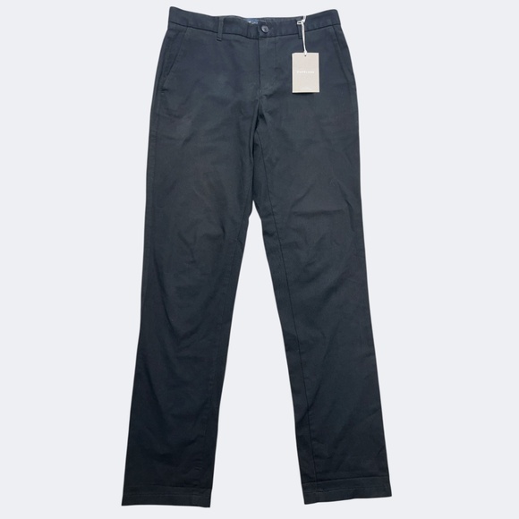 Everlane Pants Mens 30x32 Black Uniform Athletic Fit Performance Chino Stretch - Picture 1 of 10